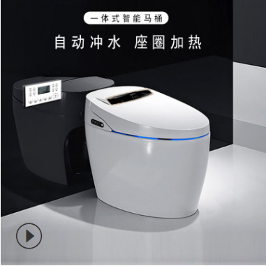 智能馬桶一體式座便器廠家直銷無(wú)水箱加熱一體智能坐便器馬桶批發(fā)