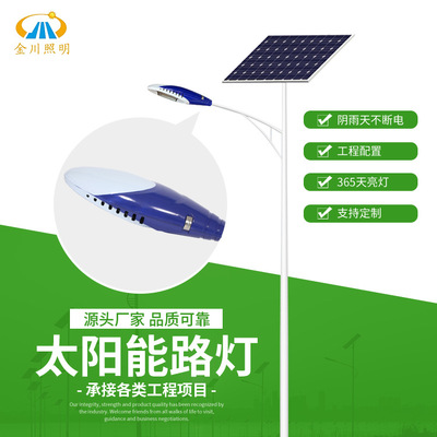 路燈戶外6米30W太陽能路燈 農(nóng)村建設(shè)一體化led太陽能路燈 定制