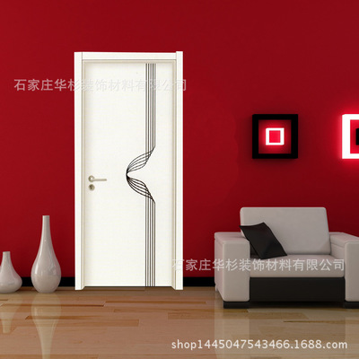 廠家批發(fā)零售鋼木生態(tài)門(mén)CPL無(wú)漆木門(mén)免漆實(shí)木復(fù)合烤漆套裝室內(nèi)門(mén)