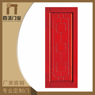 熱賣(mài) 橡木平開(kāi)實(shí)木門(mén)簡(jiǎn)約純?cè)鹃T(mén) 別墅房間整套門(mén) 加工定制批發(fā)