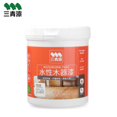 水性漆環(huán)保木器漆0.5L 透明家具涂料防水DIY 家具修補(bǔ)膏木器漆