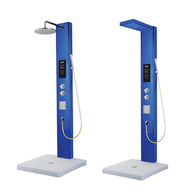 XR-A智能恒溫電熱水器 集成淋浴屏 304不銹鋼集成淋浴柱花灑