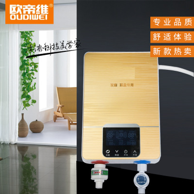 廠家直銷小型便攜式即熱式熱水器 家用變頻恒溫掛式熱水器