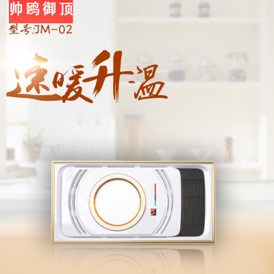 廠家批發(fā)新款集成吊頂浴霸鋁扣板超導(dǎo)風(fēng)暖多功能浴霸四合一取暖器