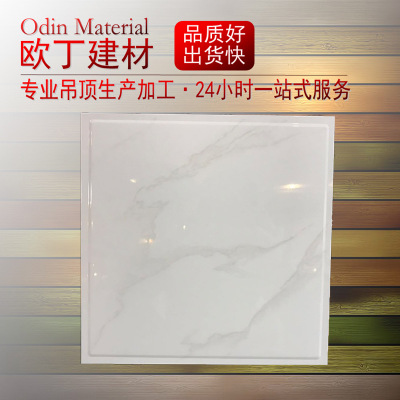 佛山廠家供應(yīng)工程鋁天花300*300 集成吊頂 廚房衛(wèi)生鋁扣板吊頂