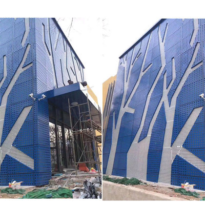 藝術沖孔鋁單板 鏤空鋁板 廠家專業(yè)定做各種鋁單板吊頂和幕墻