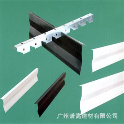 尖嘴頭白色鋁掛片吊頂 大型商場聚脂粉末滴水鋁掛片天花