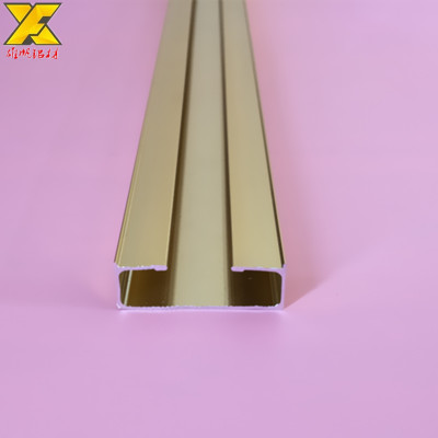 專業(yè)擠壓U型鋁槽背景墻裝飾鋁條免打孔安裝方便表面拉絲著色氧化