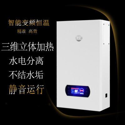 批發(fā)壁掛式內(nèi)置泵電采暖爐家用220V 遠(yuǎn)程控制智能恒溫?zé)崴婂仩t