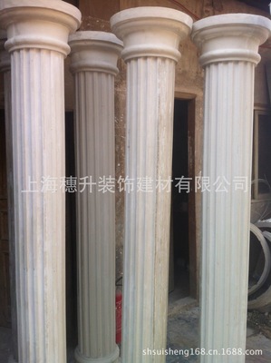 （廠家直供） 玻璃鋼羅馬柱 樹脂羅馬柱 訂做展覽道具