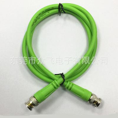 HD-SDI高清線1080PBNC音視頻75-5同軸直播大屏線3G-SDI攝像機線1M
