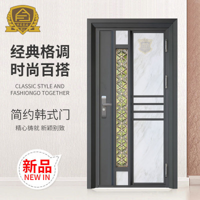 廠家直銷韓式門 平開門批發(fā) 定制家居室內(nèi)門 不銹鋼防盜門進(jìn)戶門