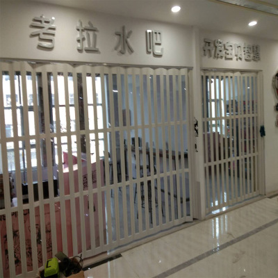 PVC折疊門衛(wèi)生間門簾廚房推拉廚房隔斷陽臺(tái)定做商鋪衛(wèi)浴室廳百葉