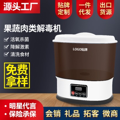 果蔬消毒機(jī) 家用活氧果蔬肉類解毒機(jī)美容院禮品多功能食材凈化器