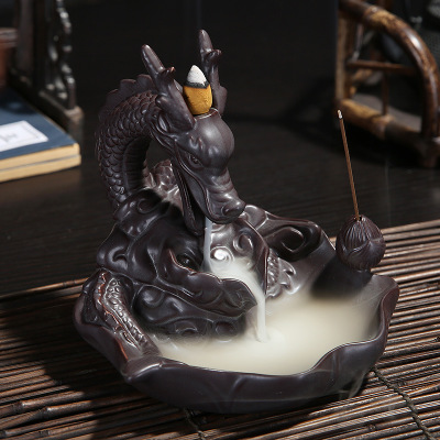 廠家直銷創(chuàng)意倒流香爐 煙會(huì)倒流佛教用品熏香爐創(chuàng)意禮品支持代發(fā)