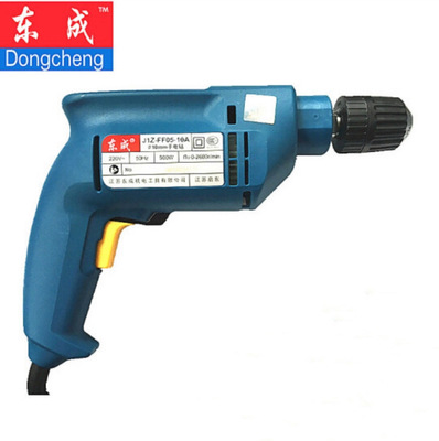 東成手電鉆 J1Z-FF05-10A 家用正反轉(zhuǎn)調(diào)速500W大功率電鉆電動(dòng)工具
