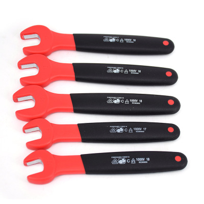 臺(tái)灣進(jìn)口1000V絕緣開口扳手7-24MM VDE IEC60900認(rèn)證 耐高電壓