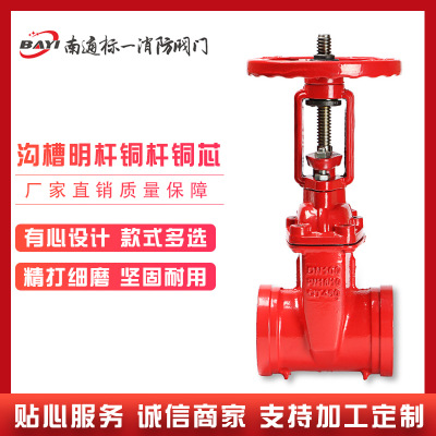 溝槽明桿銅桿銅芯 人防工程專用