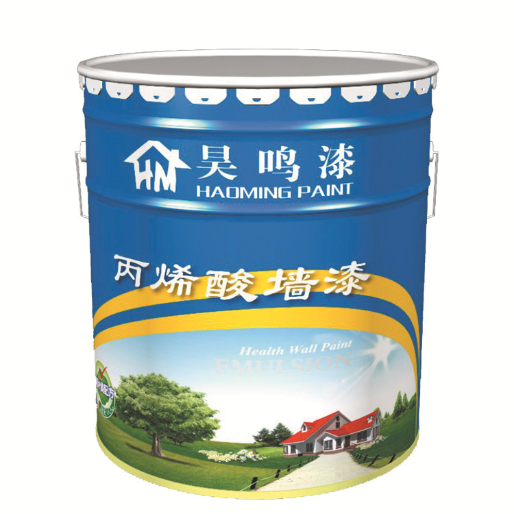 廠家直銷工程外墻乳膠漆白色室外墻面涂料水性刷墻漆批發(fā)20kgW500