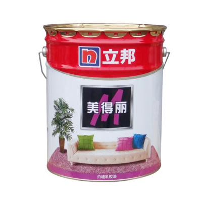 立邦美得麗內(nèi)墻乳膠漆 墻面裝飾油漆 室內(nèi)墻涂料白色17L易施工