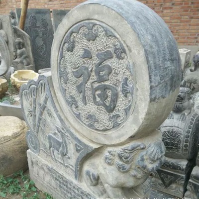 異形加工廠 石材生產(chǎn)廠 異形抱鼓 花崗巖抱鼓 異型定制