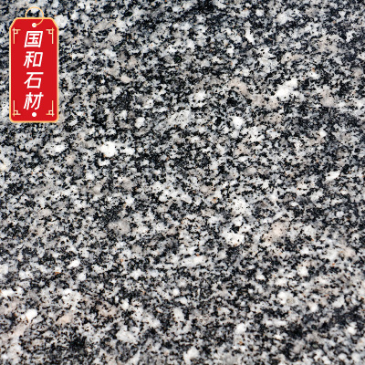 現(xiàn)貨花崗巖芝麻黑火燒板 3公分黑色工程火燒板安裝 芝麻黑石材廠