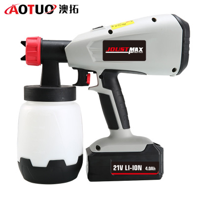新升級(jí)款噴漆800W手持式鋰電噴漆槍 21V高壓鋰電噴漆槍 量大從優(yōu)
