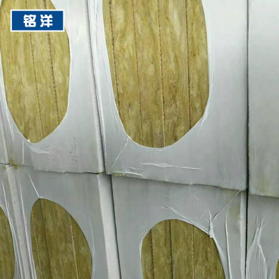 隔熱外墻巖棉板 A級(jí)防火阻燃彩鋼巖棉夾芯板砂漿復(fù)合巖棉板礦棉板