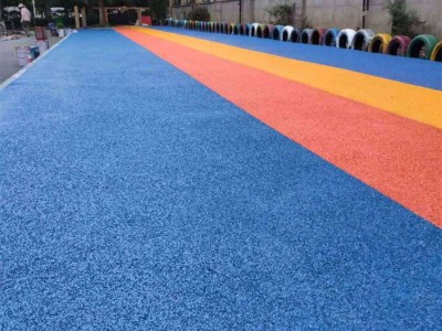 宜賓市  彩色透水地坪  壓印混凝土材料 透水砼