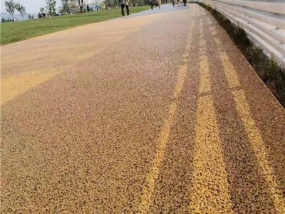 貴陽市 彩色透水混凝土 透水地坪 透水混凝土材料廠家