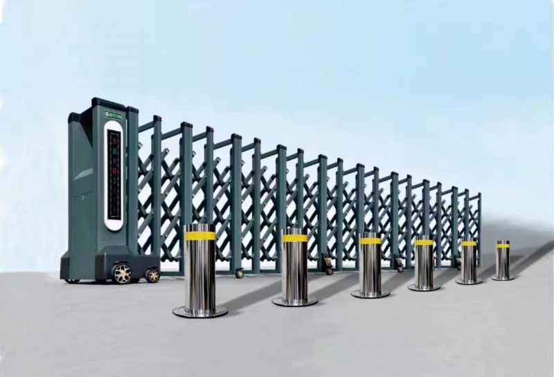 廣西南寧電動(dòng)伸縮門學(xué)校工廠自動(dòng)不銹鋼大門-南寧藍(lán)騰電子科技