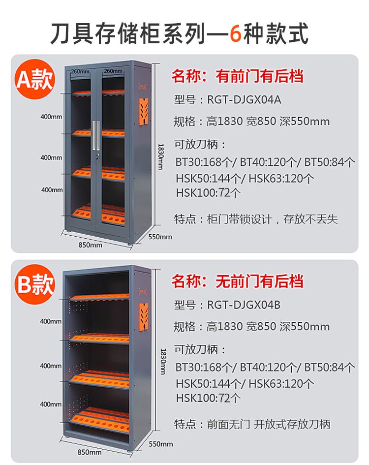 洛陽瑞格重型刀具柜RGT-DJGX04校廠刀具車定做
